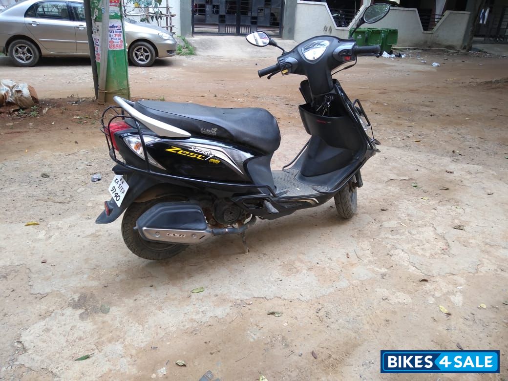 Black TVS Scooty Zest Black TVS Scooty Zest