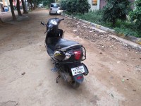 Black TVS Scooty Zest
