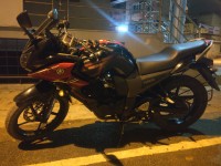 Black & Red Yamaha Fazer
