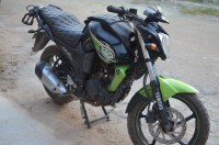 Green Yamaha FZ-S