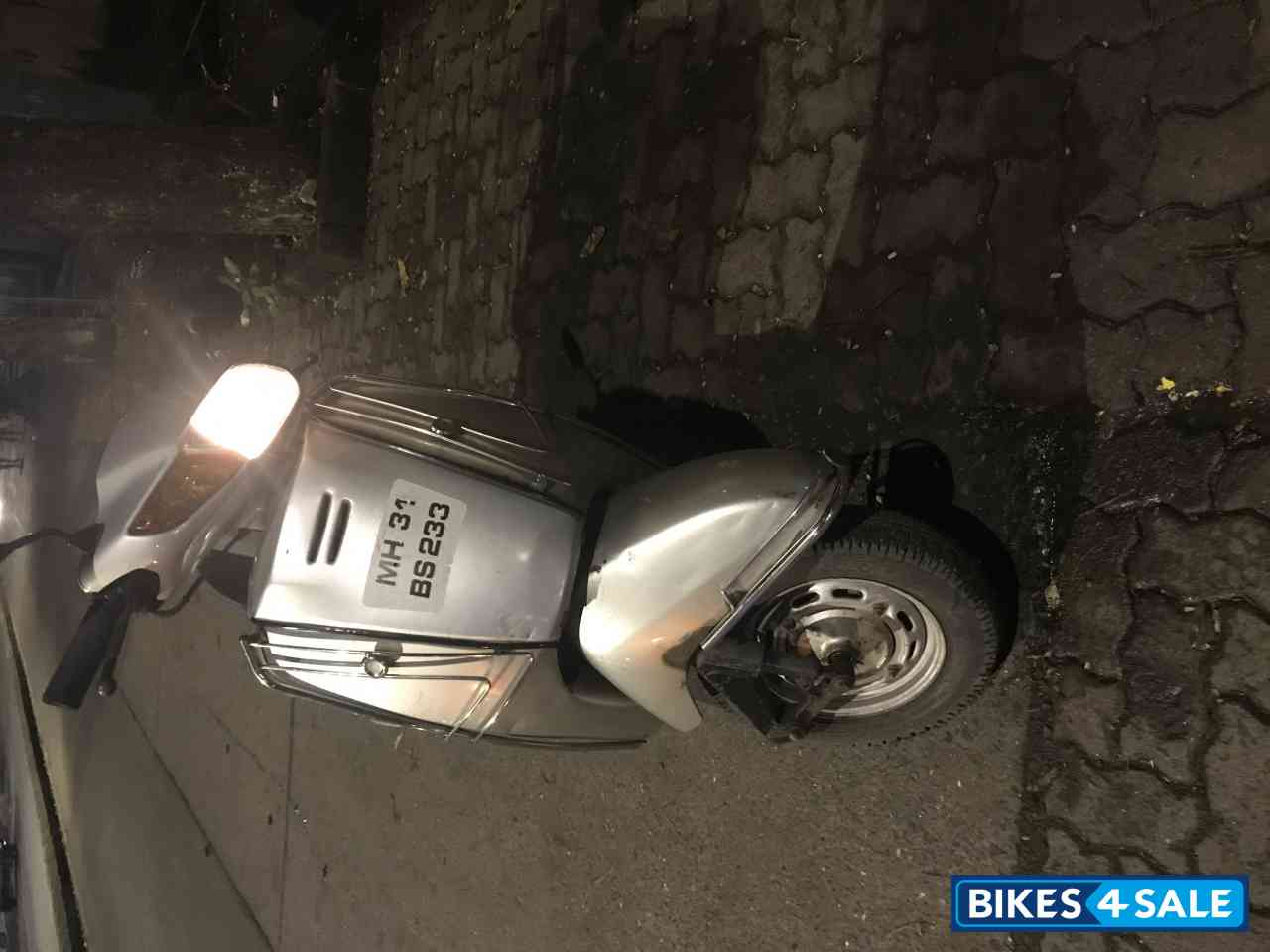 Silver Honda Activa