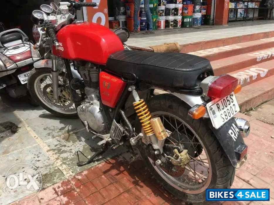 Red Royal Enfield Continental GT 535