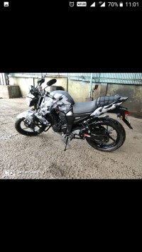 Black Yamaha FZ-S