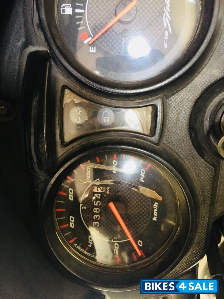 Black Honda CB Shine