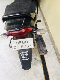 Black Honda CB Shine