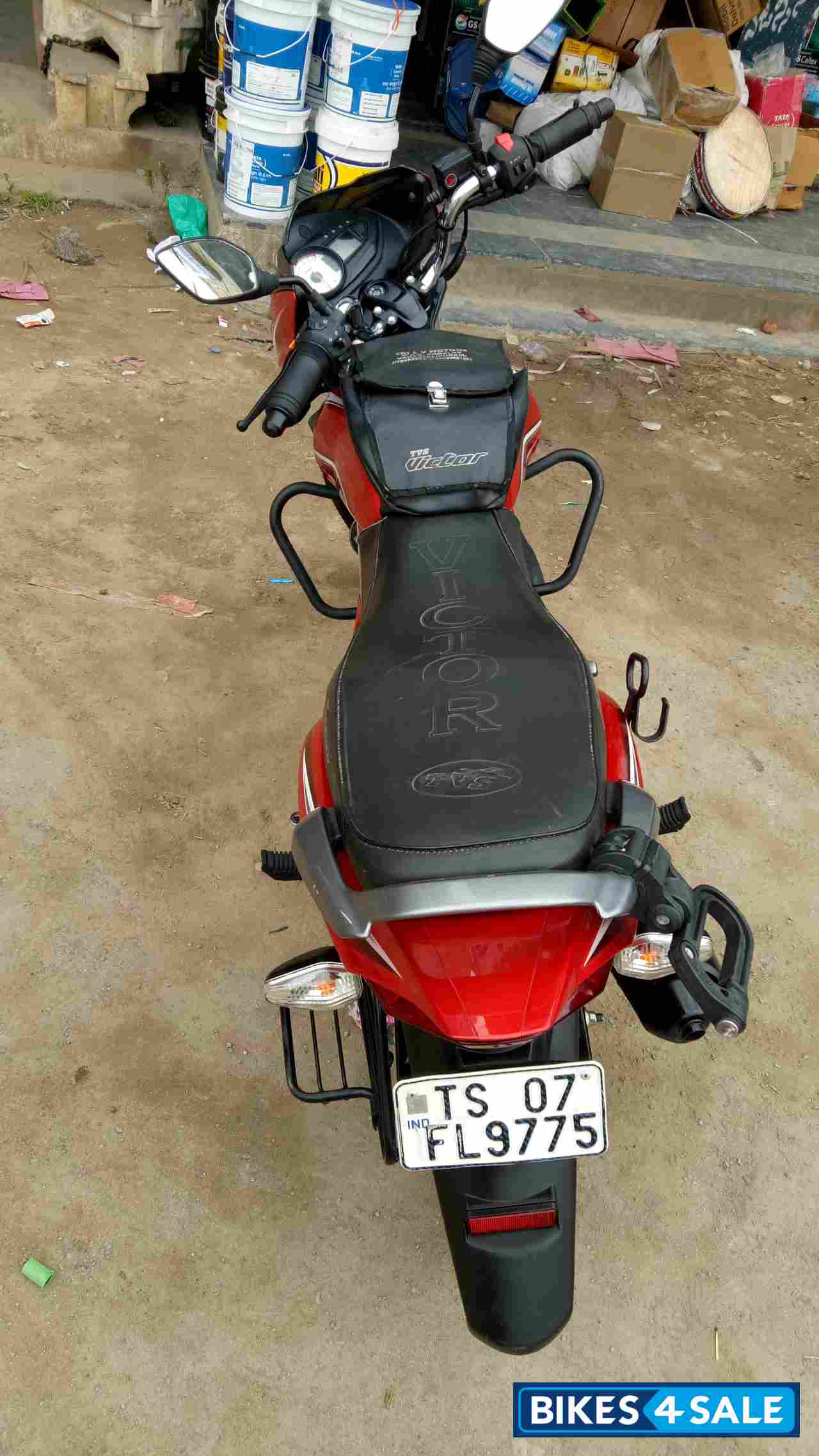 Volcano Red TVS Victor