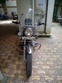 Blue Royal Enfield Bullet Electra