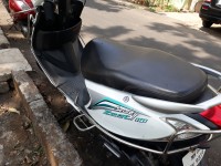 White TVS Scooty Zest