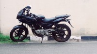 Black Bajaj Pulsar 220 DTSFi