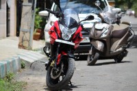Passion Red Bajaj Pulsar AS 200
