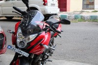 Passion Red Bajaj Pulsar AS 200