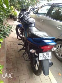 Athletic Blue Metallic Honda CB Shine