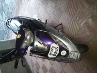 Purple TVS Scooty Pep