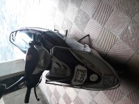 Purple TVS Scooty Pep