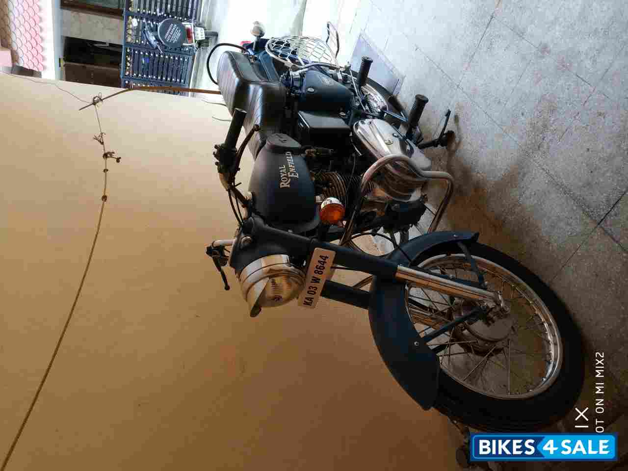 Matte Blue Royal Enfield Bullet Standard 350