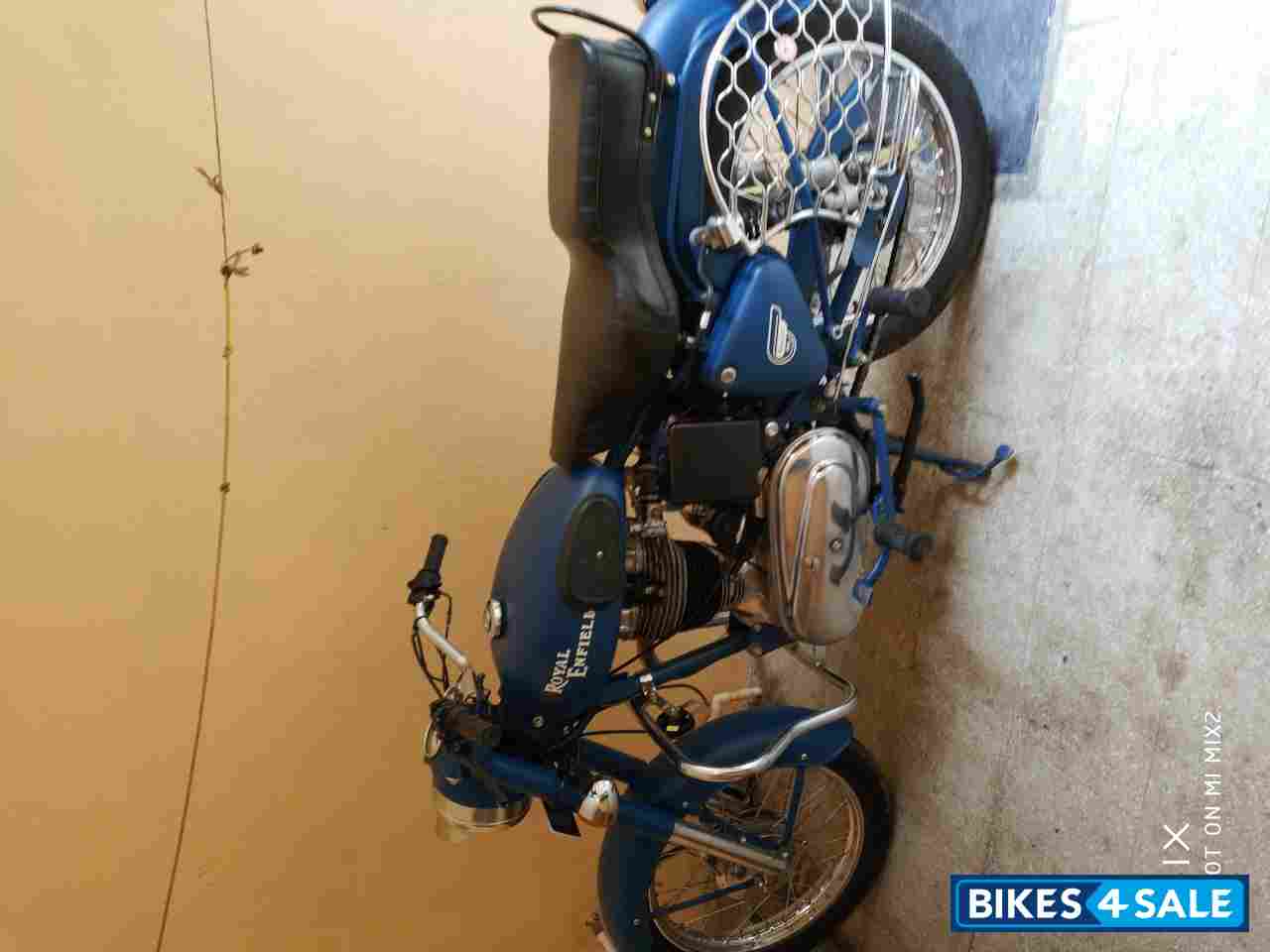Matte Blue Royal Enfield Bullet Standard 350