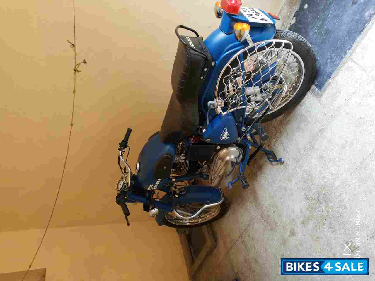 Matte Blue Royal Enfield Bullet Standard 350