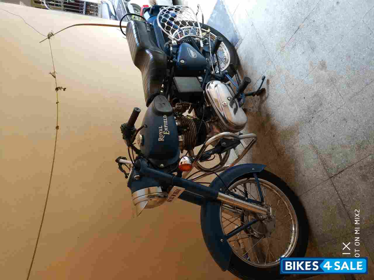 Matte Blue Royal Enfield Bullet Standard 350