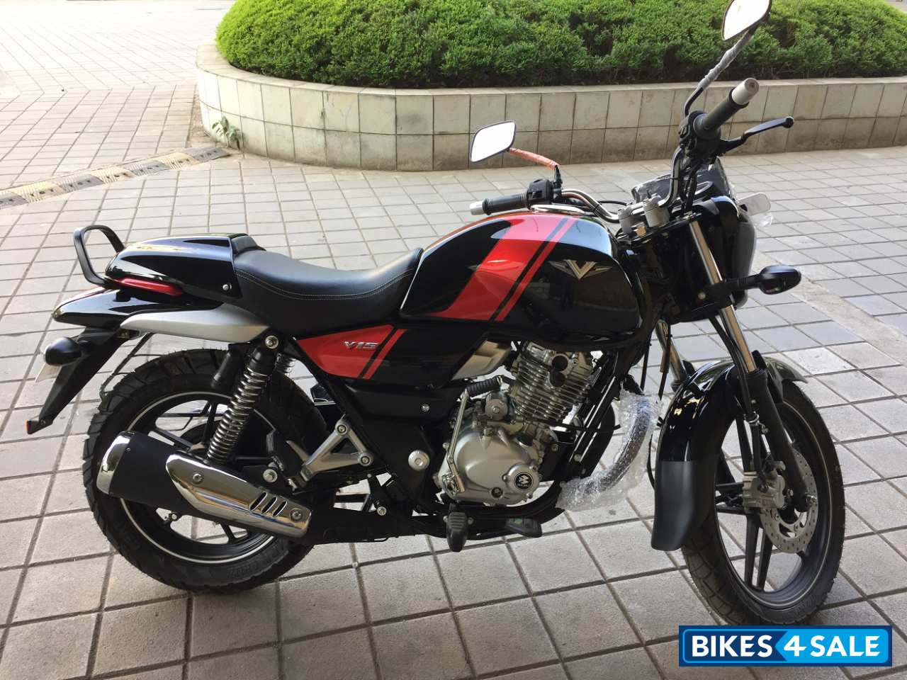 Red & Black Bajaj V15