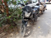 Black Honda Unicorn Dazzler