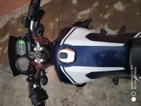 Blue And White Bajaj V15