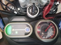 Blue And White Bajaj V15