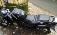 Black Honda CB Trigger