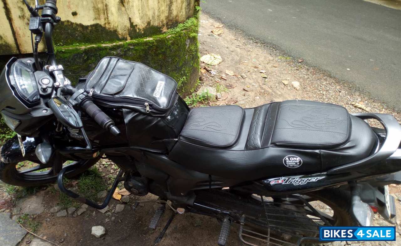 Black Honda CB Trigger