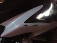 White TVS Apache RTR 180