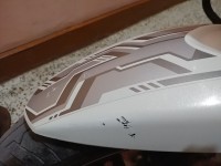 White TVS Apache RTR 180