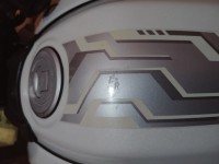 White TVS Apache RTR 180