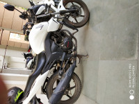 White Honda CB Trigger