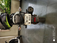 White Honda CB Trigger