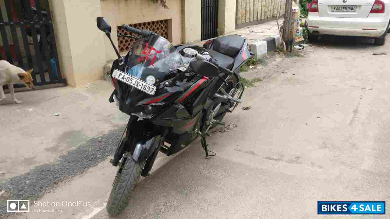 Red And Black Bajaj Pulsar RS 200