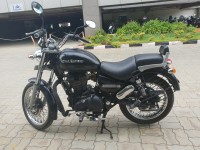 Black Royal Enfield Thunderbird