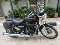 Black Royal Enfield Thunderbird