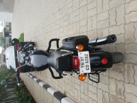 Black Royal Enfield Thunderbird