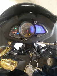 Racing Blue Bajaj Pulsar RS 200 ABS