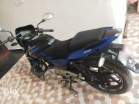 Blue & Black Bajaj Pulsar 180 DTSi