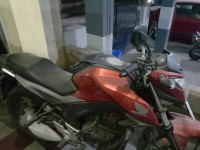 Orange Honda CB Hornet 160R