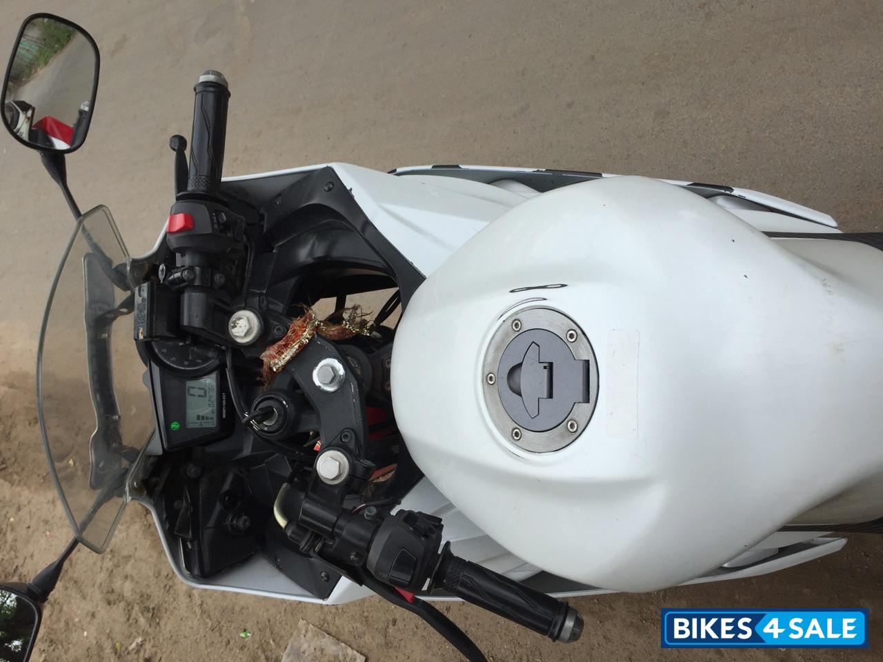 Red And White Yamaha YZF R15 V2