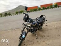 Blue Bajaj Avenger Street 150