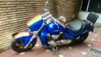 Electric Blue Suzuki Intruder M1800R