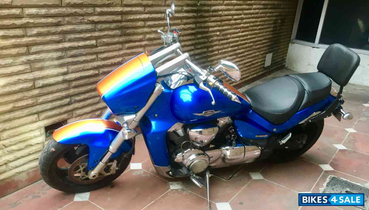 Electric Blue Suzuki Intruder M1800R