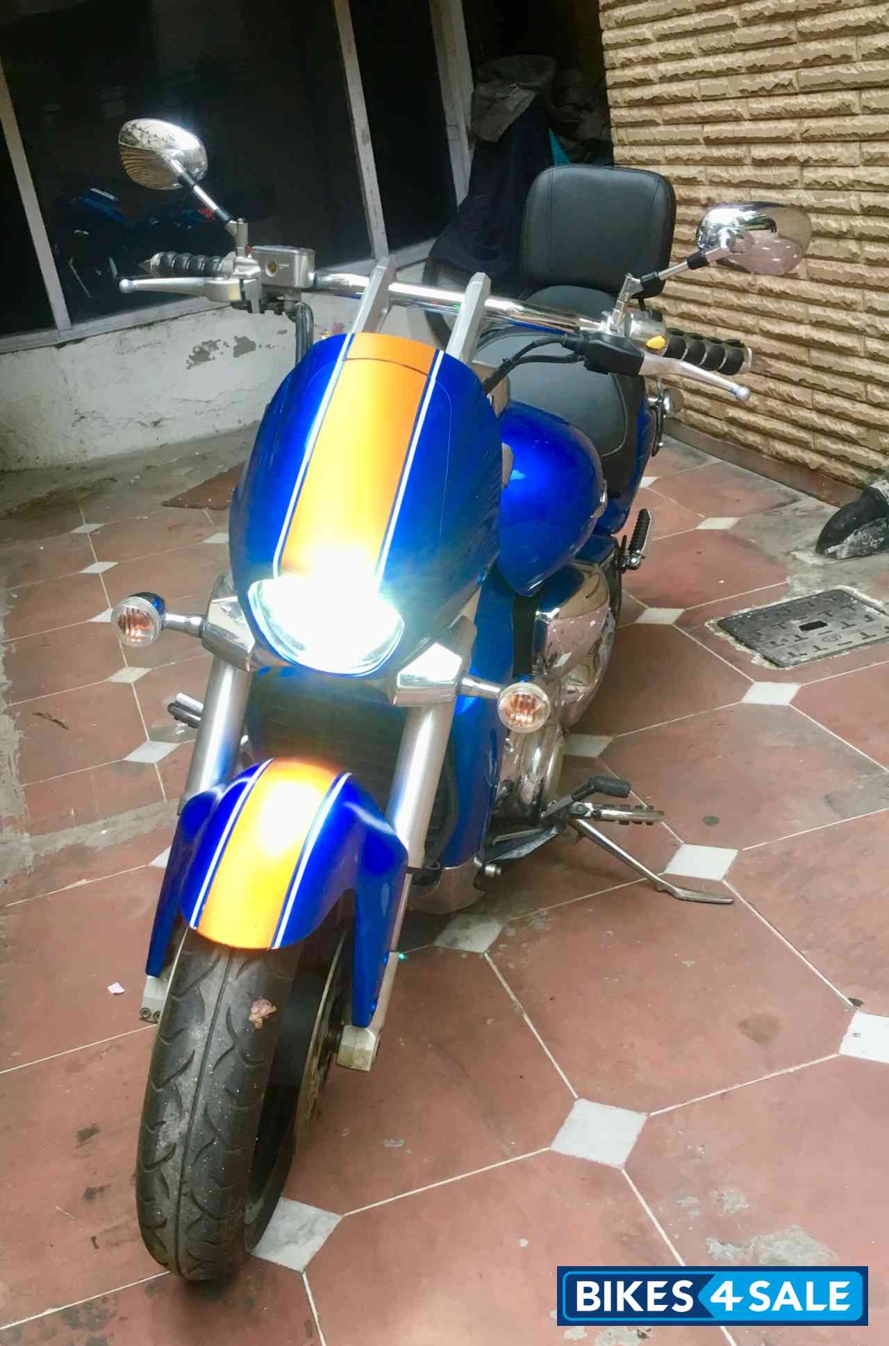 Electric Blue Suzuki Intruder M1800R