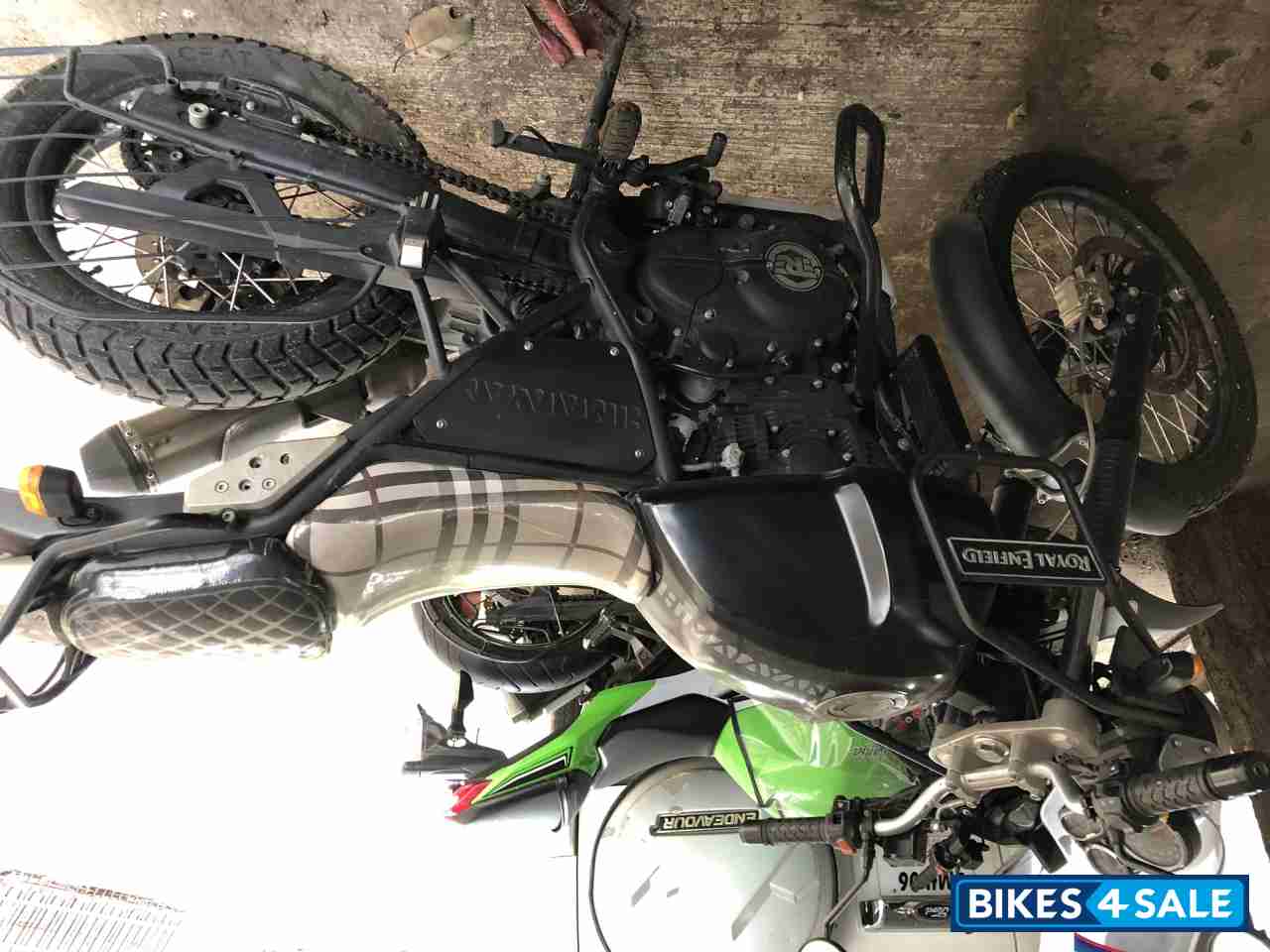 Black Royal Enfield Himalayan