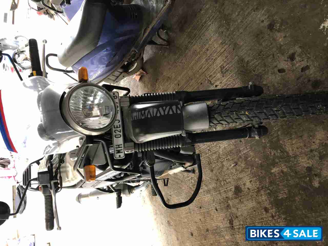 Black Royal Enfield Himalayan