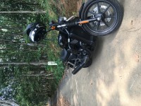 Black Harley Davidson Street 750