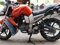 Orange Yamaha FZ16