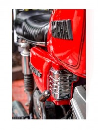 Red Yamaha RX 135